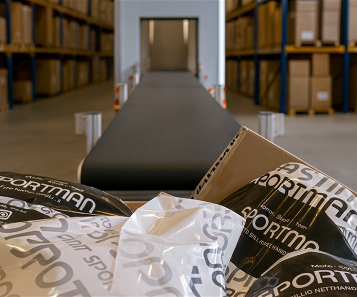 Pakker og varer i Spedify sin leveranseflyt